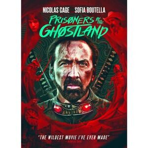 PRISONERS OF THE GHOSTLAND (DVD, SLIPCOVER 2021) Nicolas Cage